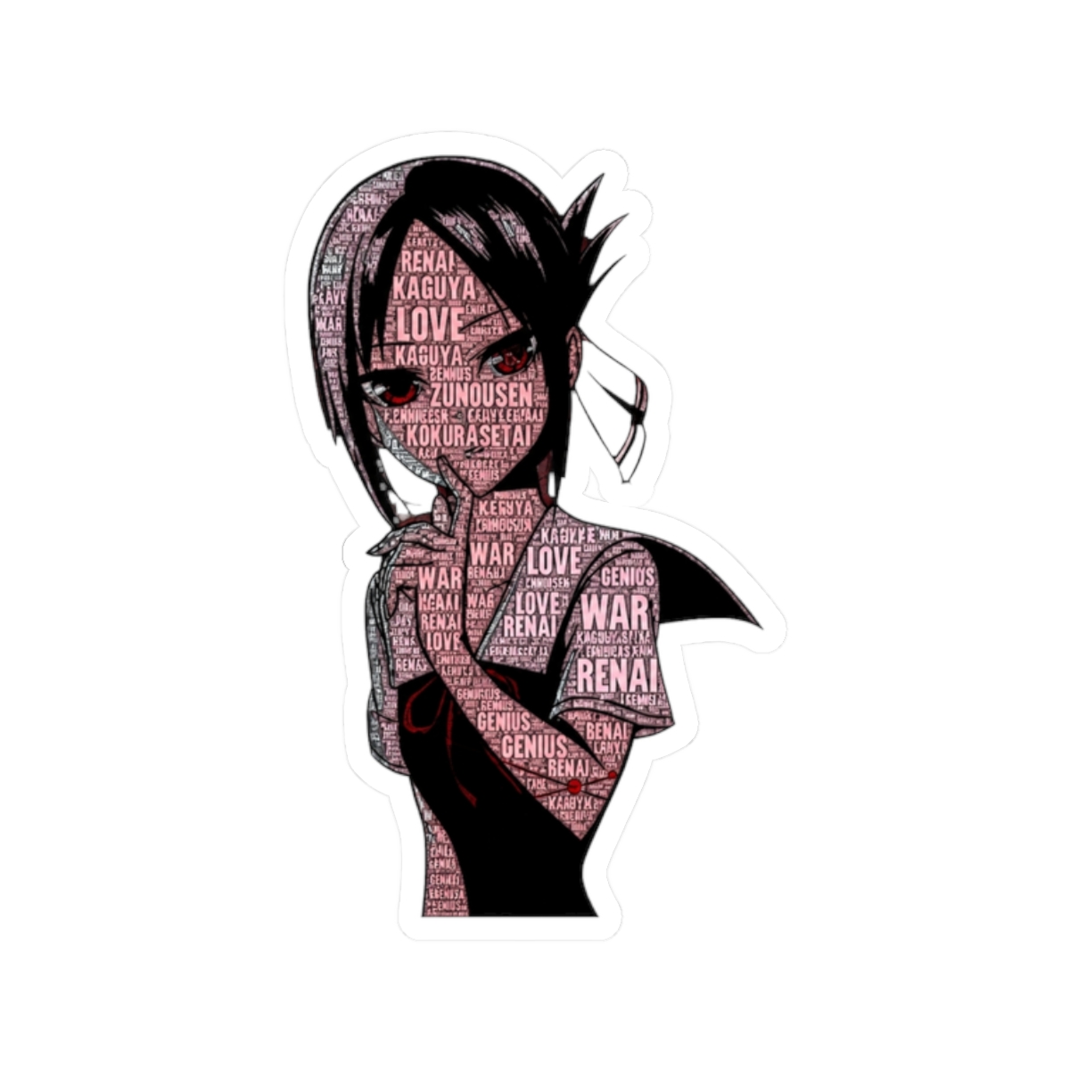 Kaguya Shinomiya | Kaguya-sama: Love is War Sticker - alternate angle 3, merchandise