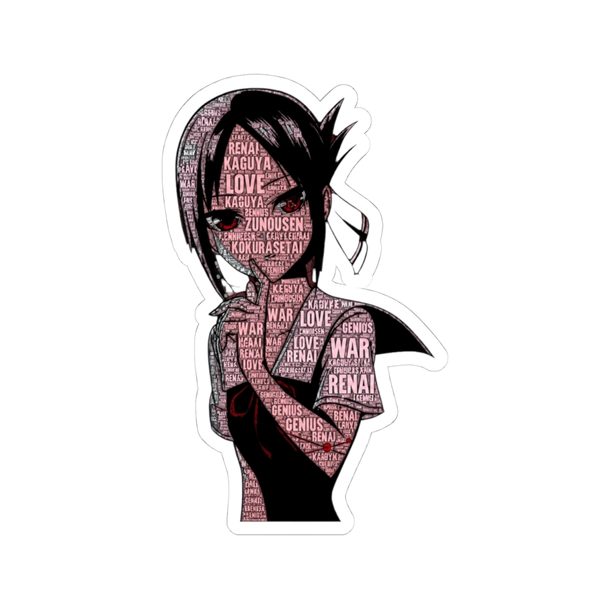Kaguya Shinomiya | Kaguya-sama: Love is War Sticker - alternate angle 1, merchandise